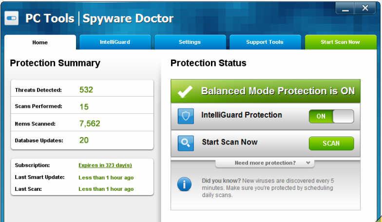 PC Tools Spyware Doctor With AntiVirus